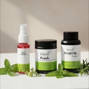 Haleem Ultimate Power Combo – Straight Up Capsule + Prash + Get Up Spray