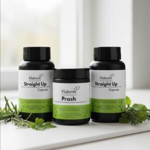 Haleem Power Combo – 2 Straight Up Capsules + 1 Prash