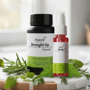Haleem Power Duo – Straight Up Capsule + Get Up Spray